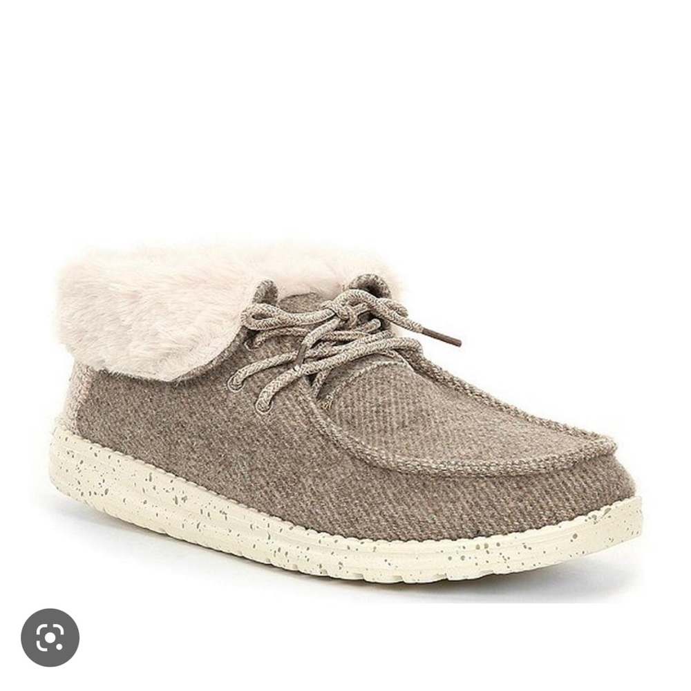 Fur-Lined Hey Dudes